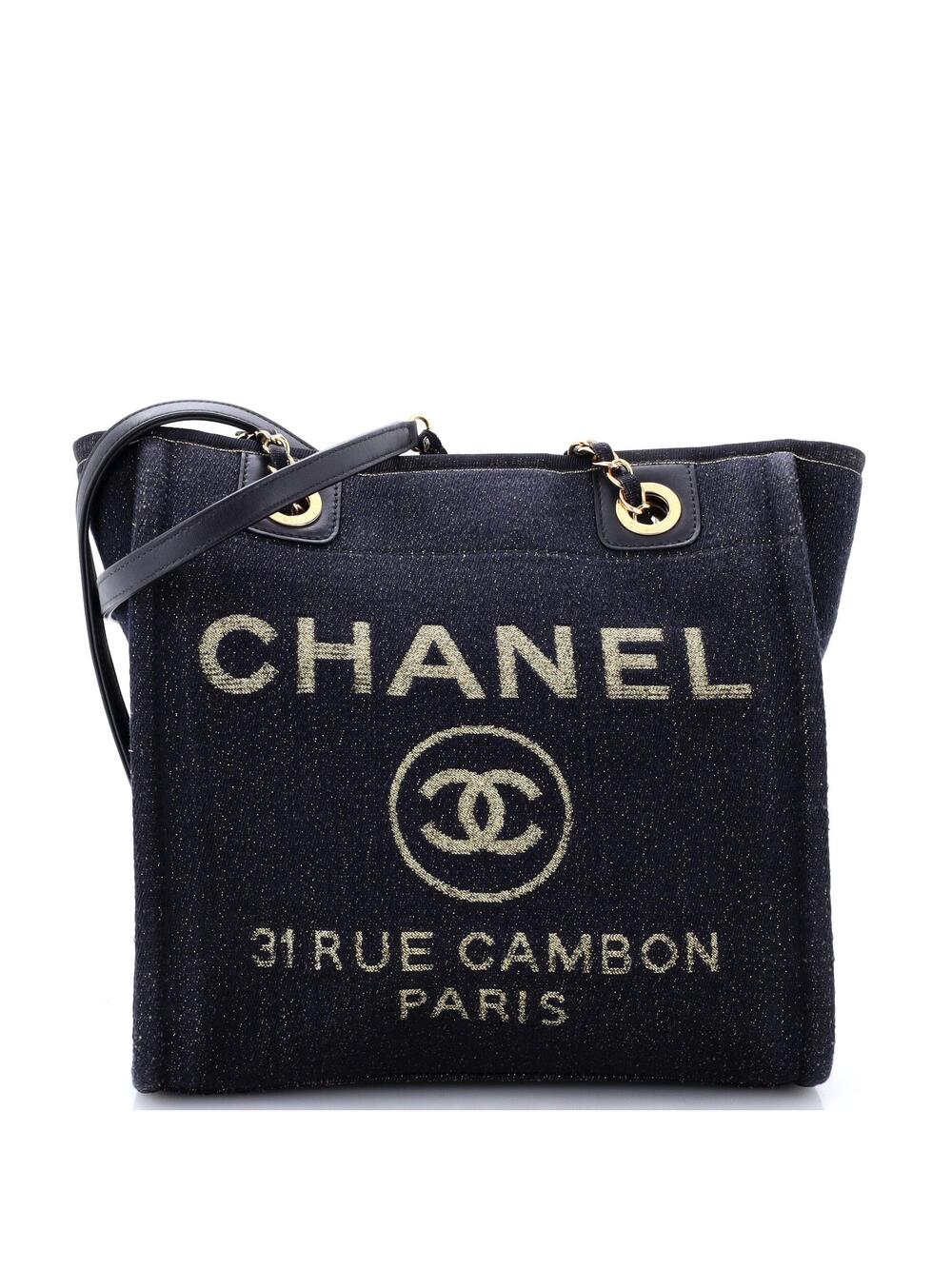 Chanel North South Deauville Tote #327286C37B